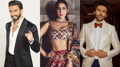 Bollywood stars Ranveer Singh, Sara Ali Khan and Kartik Aaryan were scheduled to perform at the IIFA Awards 2022 in Abu Dhabi along with a host of other celebrities. Photo: IIFA