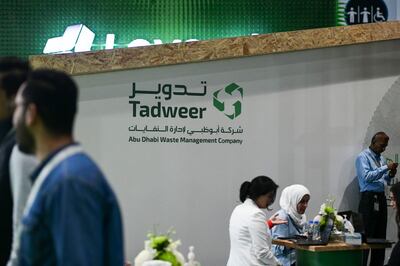 Tadweer, which is part of Abu Dhabi holding company ADQ's portfolio, is the sole company handling waste management in Abu Dhabi. It aims to develop an integrated waste management sector and extract value from waste to contribute to national sustainability ambitions. Khushnum Bhandari / The National