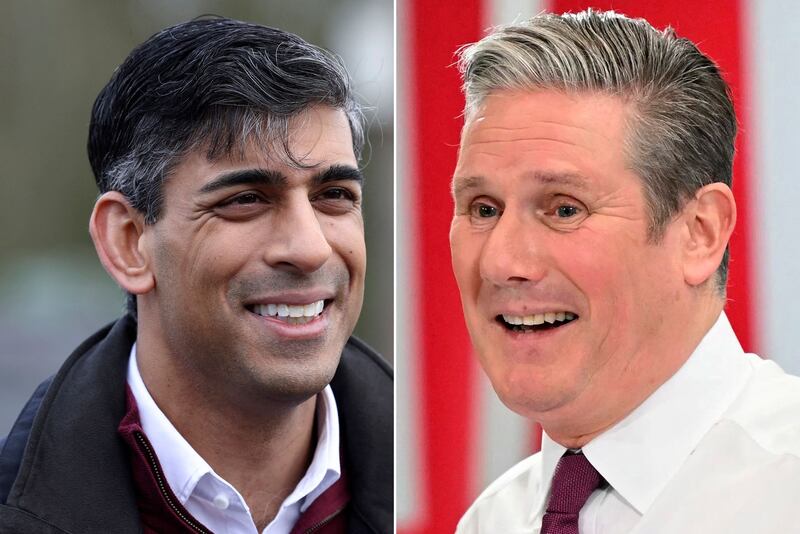 Neither Rishi Sunak's Conservatives nor Keir Starmer's Labour want to talk about Brexit on the campaign trail. AFP