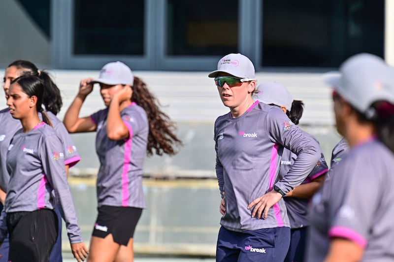 England captain Heather Knight will lead Barmy Army in the FarBreak Invitational tournament in Dubai in May 2022. Photos: FairBreak Global unless stated