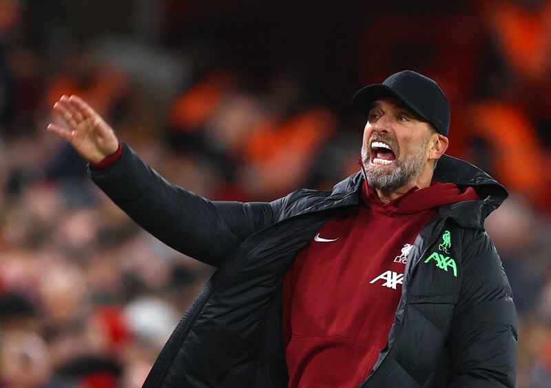Liverpool boss Jurgen Klopp says a perfect finish to their league season will deliver the Premier League title. Reuters
