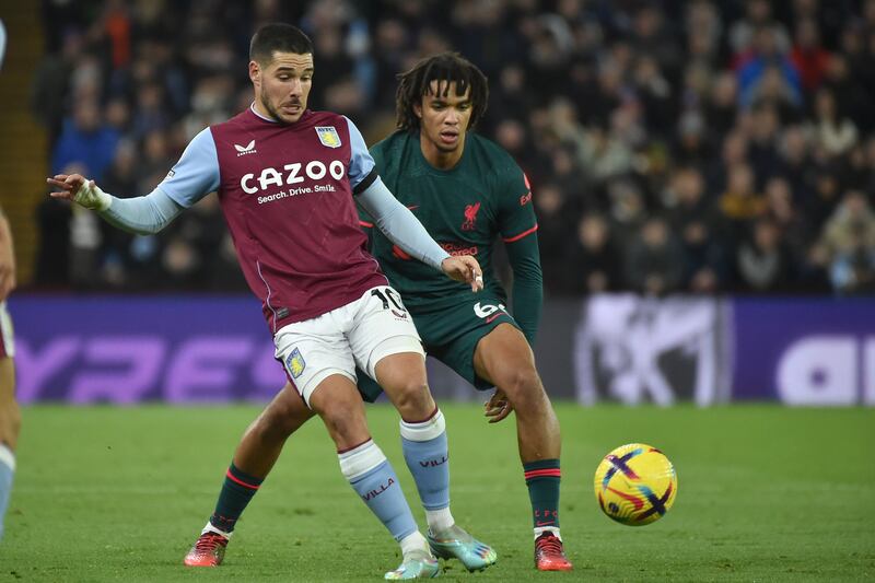 Emiliano Buendia 6 – Came in and out of the game in spells, but put in some promising crosses that Liverpool struggled to deal with. AP 