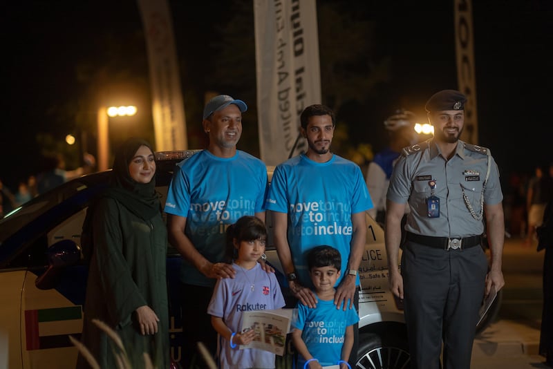 More than 800 people took part in the family-friendly 2.5-kilometre walk through the Hudayriyat Heritage Trail