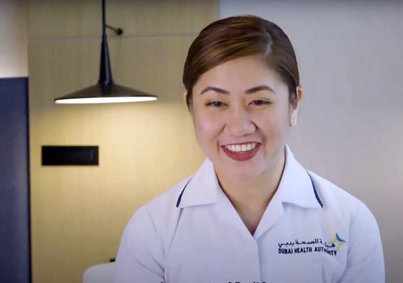 Nurse Jessa Ubag, 31, moved from the Philippines to Dubai in 2014. Wam
