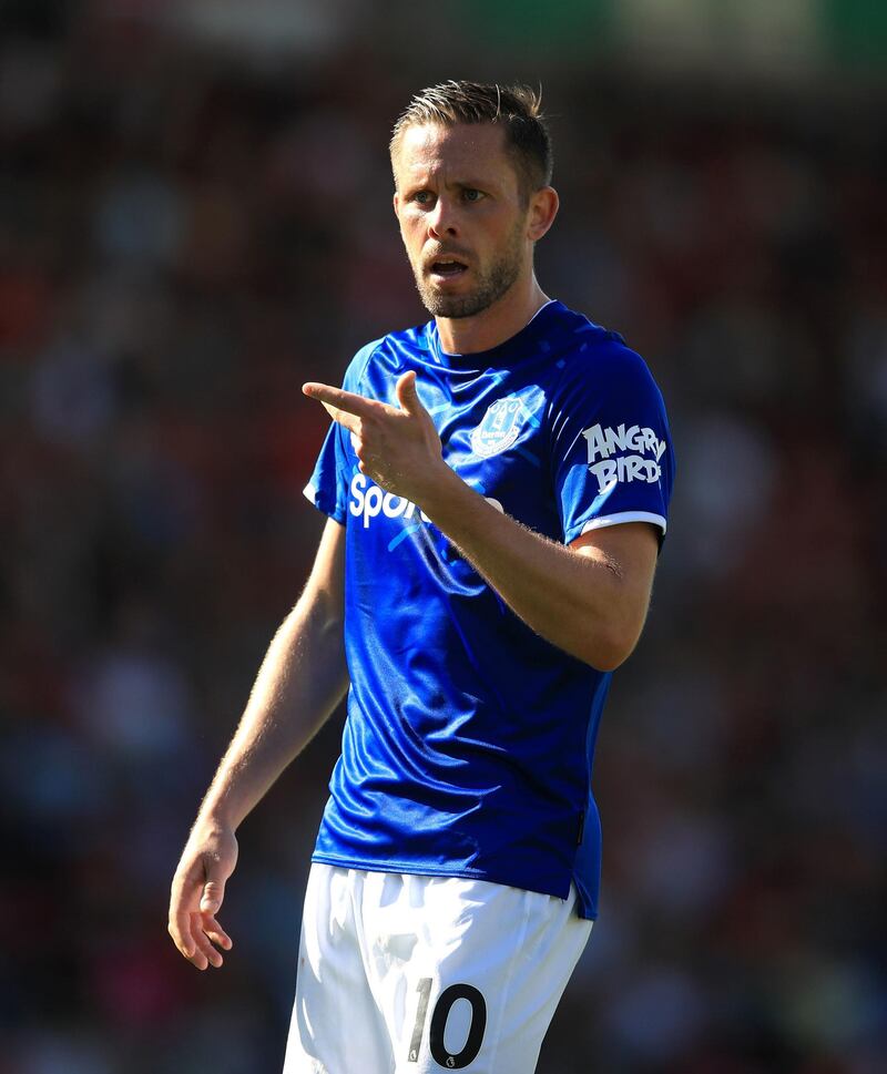 Gylfi Sigurdsson of Everton. PA