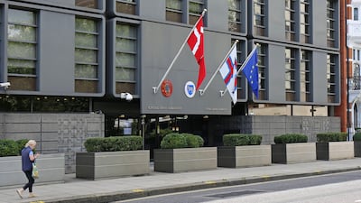 The Royal Danish Embassy in London represents modernity. Alamy