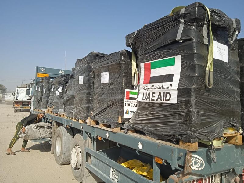 UAE aid to Gaza