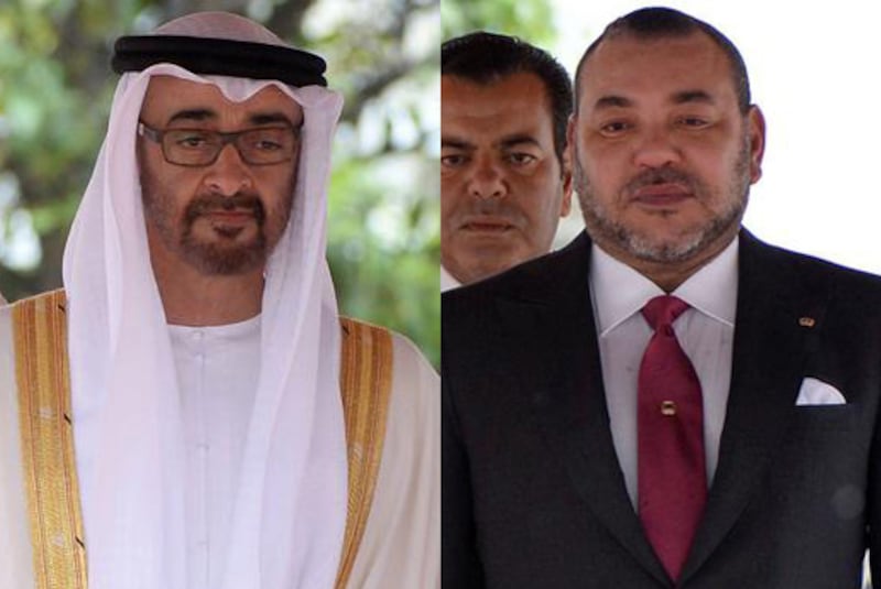 Sheikh Mohamed bin Zayed, Crown Prince of Abu Dhabi and Deputy Supreme Commander of the UAE Armed Forces, called King Mohammed VI of Morocco to offer his condolences over the death of Rayan Aourram, 5, who died after he fell into a well five days earlier. Images: Wam