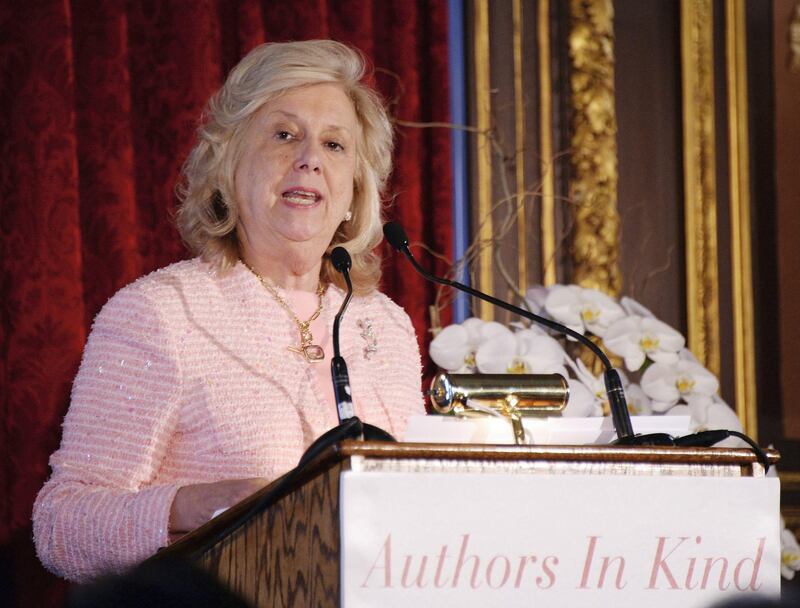 NEW YORK, NY - APRIL 14:  Author Linda Fairstein attends the Twelfth Annual Authors In Kind Literary Luncheon benefitting God's Love We Deliver at The Metropolitan Club on April 14, 2015 in New York City.  (Photo by Stephen Lovekin/Getty Images)