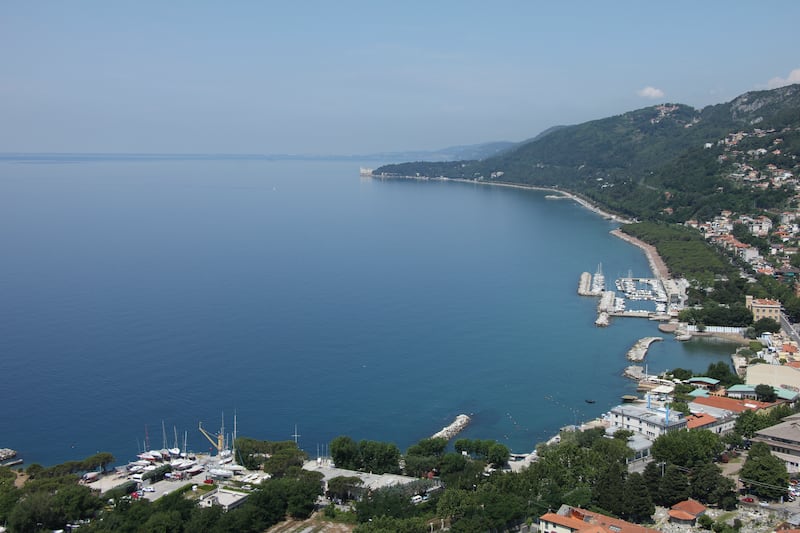 Lungomare, a popular beach promenade along the Adriatic loved by locals