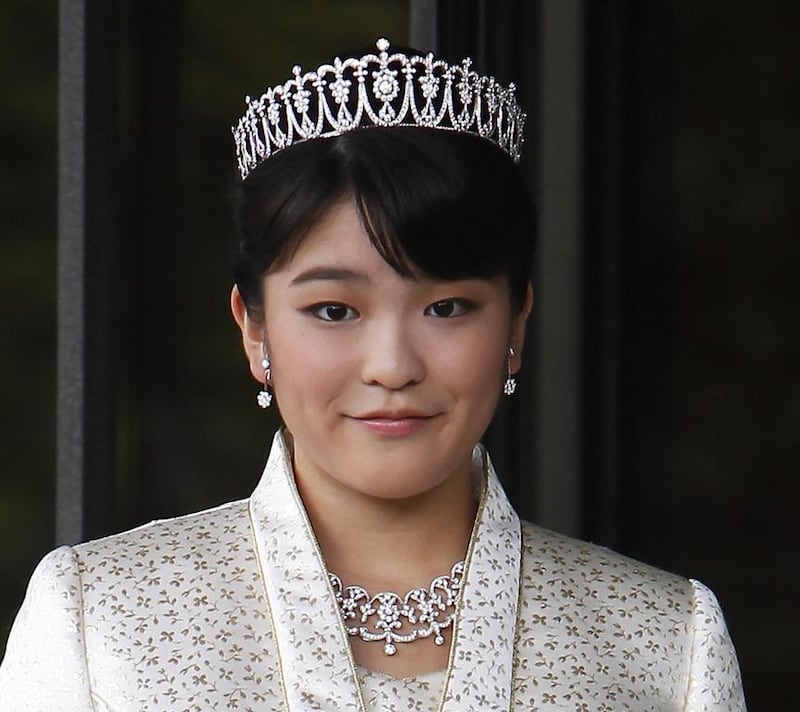 Princess Mako will leave the Japanese royal family once she marries. Shizuo Kambayashi / AP Photo