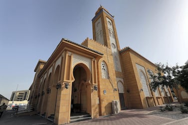 The Sheikh Hamdan Bin Mohammed Al Nahyan mosque in Abu Dhabi. Pawan Singh / The National