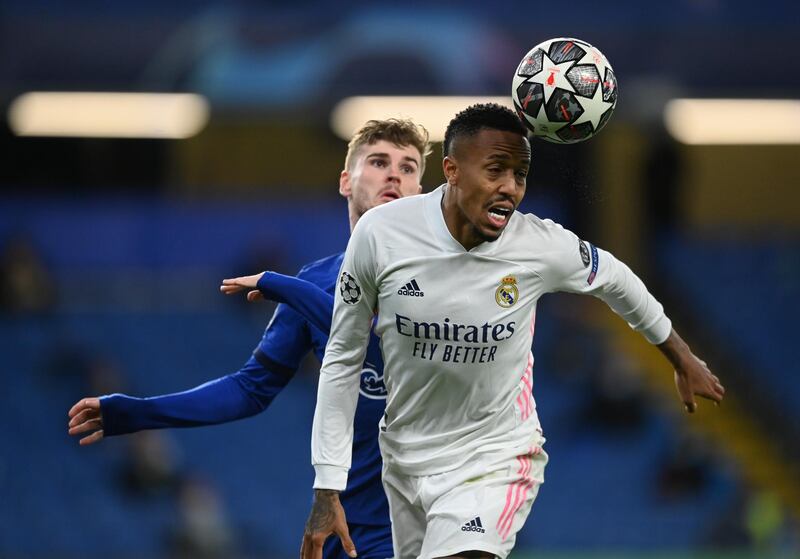 Eder Militao 6 – Struggled against the pace of Werner and was often left outnumbered down his side of the pitch. Reuters