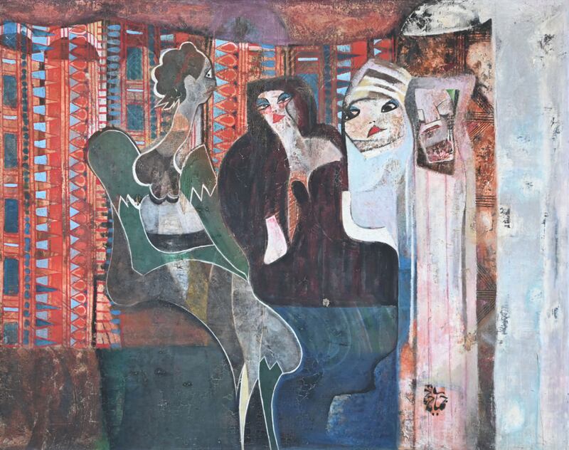 An untitled work by Djamila Bent Mohamed, c. late 1970s. Courtesy Barjeel Art Foundation, Sharjah