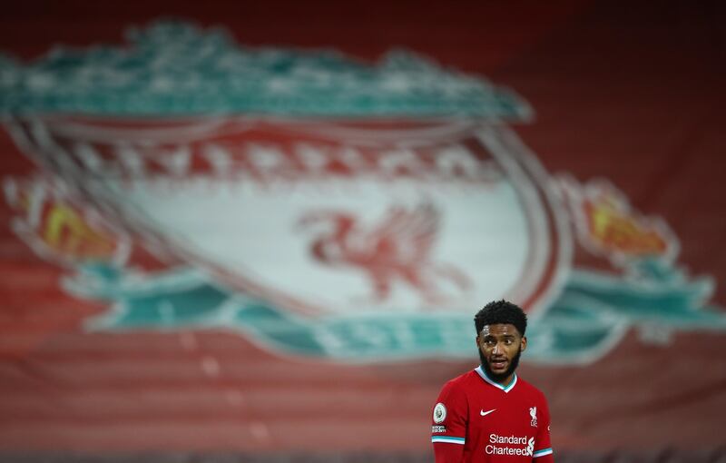 Joe Gomez - 6: Struggled to deal with McBurnie and needs to be more dominant in the air and less tentative on the ground. Lacks presence in the centre of defence. Reuters