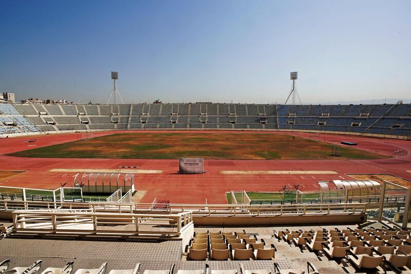 The stadium is now just a stark reminder of Lebanon's past.