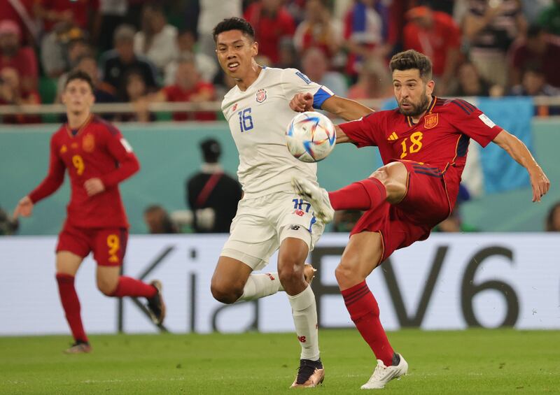 Carlos Martinez - 5. Forced to battle hard against a Spain side that often came down his flank. Could have used more help from his midfield who were slow to track runners. Substituted at half-time. EPA