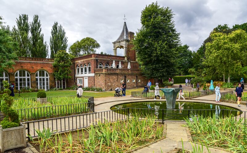 The park is home to two separate gardens.