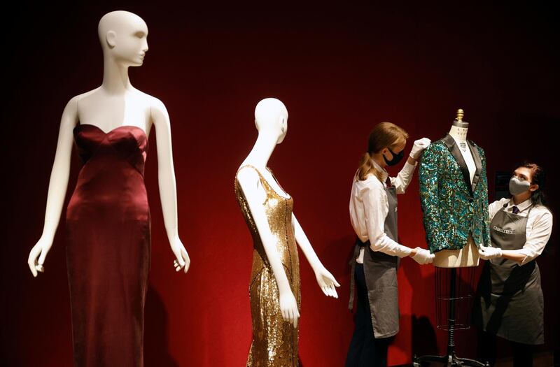 A few of the pieces included in Christie's L’Wren Scott online auction. Reuters/John Sibley