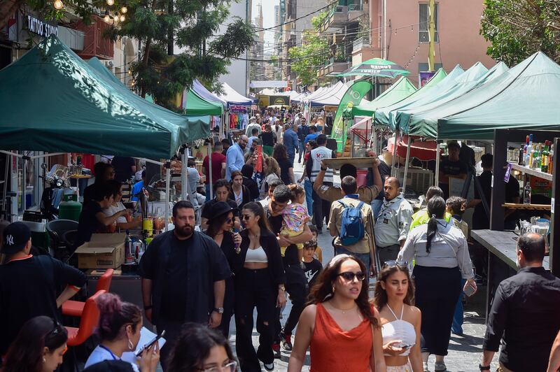 Thousands of Lebanese and foreign visitors have flocked to this year's event 