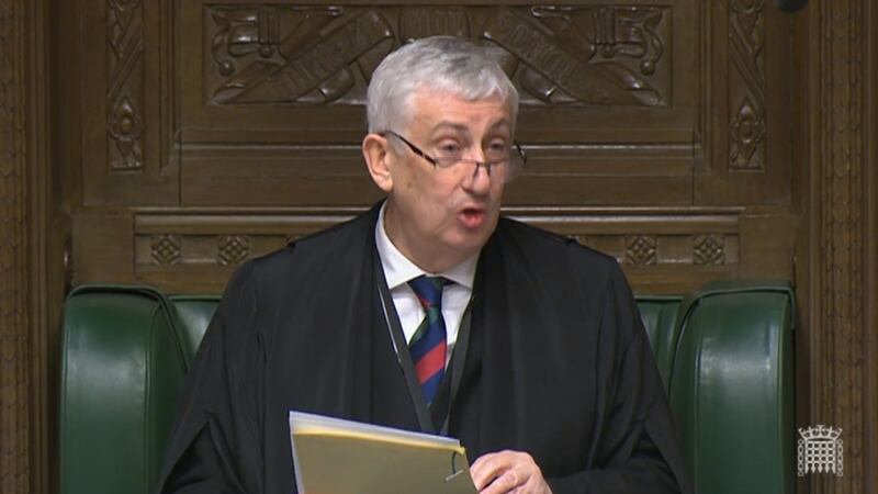 Lindsay Hoyle becomes the first speaker of the House of Commons to officially visit Cyprus. PA Media