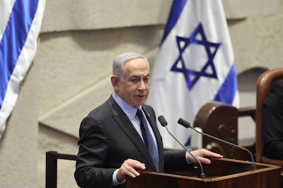 Israeli Prime Minister Benjamin Netanyahu. EPA