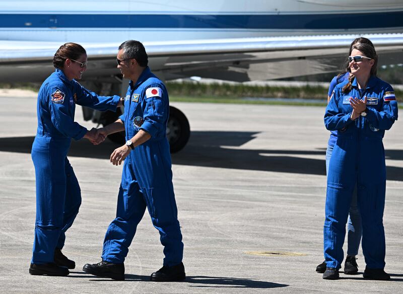 This is SpaceX’s fifth flight for Nasa under the space agency’s Commercial Crew Programme. It was delayed from October 3 due to Hurricane Ian. AFP