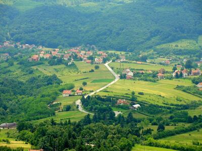 Another bike ride up Avala mountain.  Wonderful view.