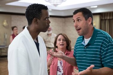 Adam Sandler and Chris Rock star in a new comedy which is on Netflix this week