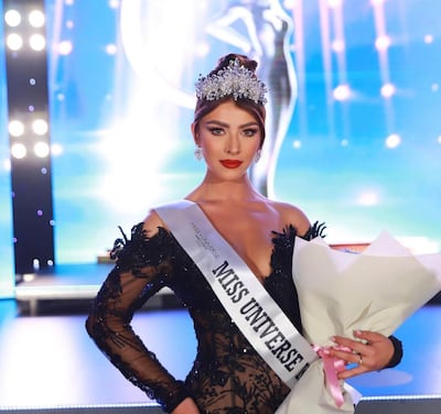 Arbesa Rrahmani, Miss Universe Kosovo 2023. Photo: @missuniversealbania / Instagram