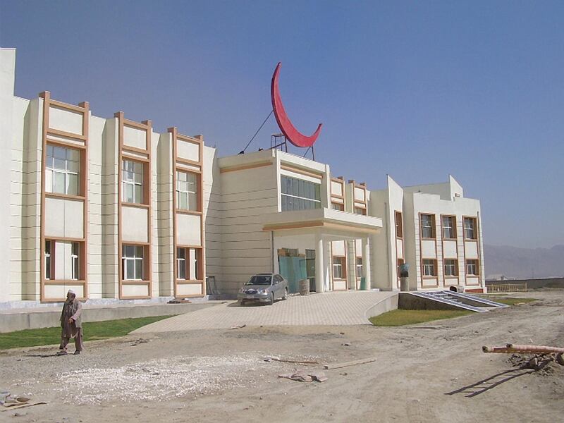 Zayed Mother and Child Hospital, Kabul, Afghanistan. (Photo Courtesy-The Zayed Bin Sultan Al Nahayan Charitable & Humanitarian Foundation) FOR OLA SALEM STORY 