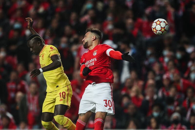 Nicolas Otamendi - 5. The Argentinian did some good work in the air and made a number of blocks but the former Manchester City defender made two errors in the build-up to the third Liverpool goal. AFP