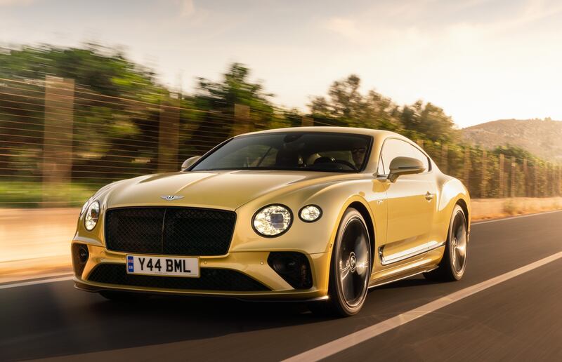 The Bentley Continental GT Speed is a faster, more focused derivative of the Continental GT. All photos: Bentley
