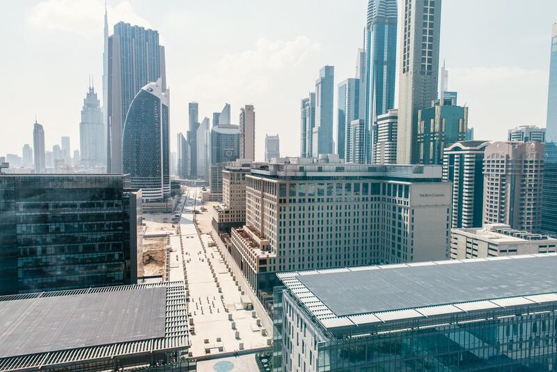 The number of new business licences issued in Dubai reached 2,805 in April. Alex Atack/The National