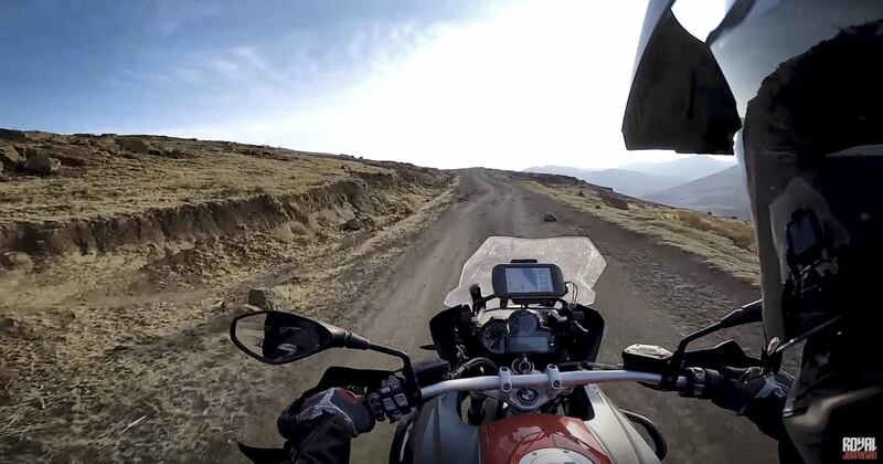 One of his favourite road trips was in the mountains of Lesotho. credit: Royal Jordanian