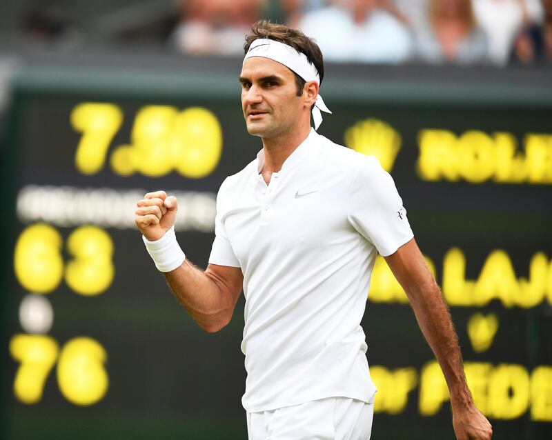 Roger Federer faces Mischa Zverev third on Centre Court for a place in the Wimbledon fourth round. Will Oliver / EPA