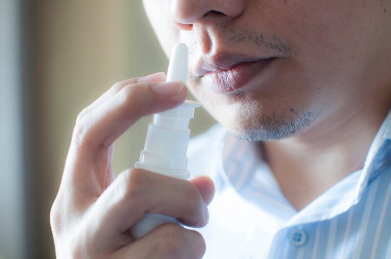 Nasal sprays could be among a 'second generation' of Covid-19 vaccines. Getty