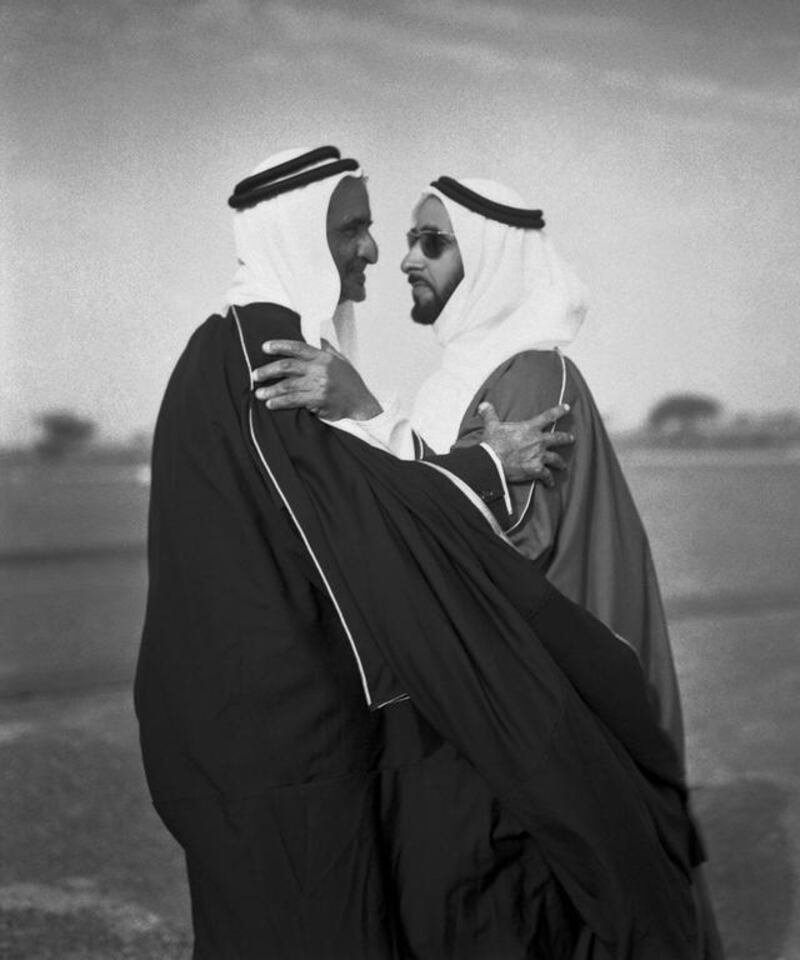 Meeting of the minds, Dubai, 1960sThe Federation series. © Noor Ali Rashid Archives