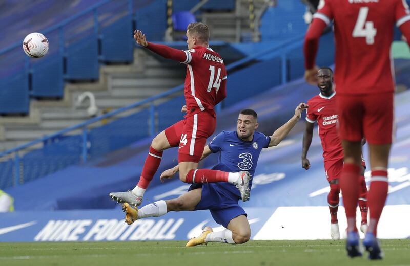 Jordan Henderson – 7. Withdrawn at halftime due to injury but produced the defining moment of the match after his superb long ball forward to Mane led to Christensen’s dismissal. EPA