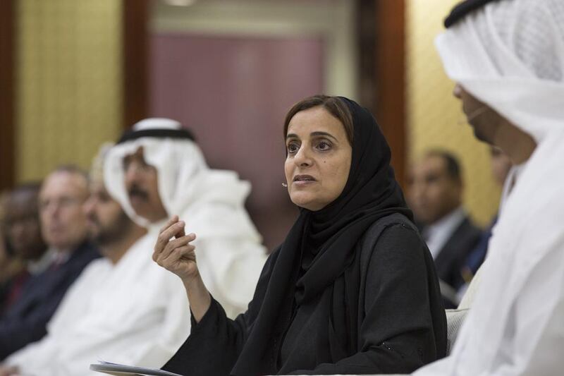 Sheikha Lubna Al Qasimi, Minister of State for Tolerance, the first woman to hold a ministerial post in the UAE. CPC Photo