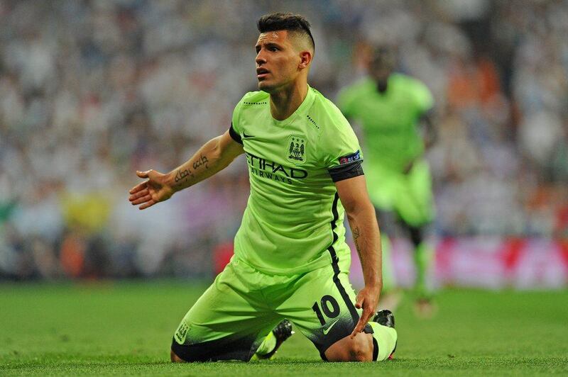 Manchester City's Sergio Aguero. David Ramos / Getty Images