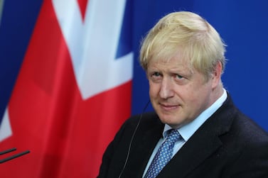 British Prime Minister Boris Johnson met with German chancellor Angela Merkel last week to reopen negotiations over the UK's exit from the EU, but hopes of a deal seem to be fading. Photo: Bloomberg