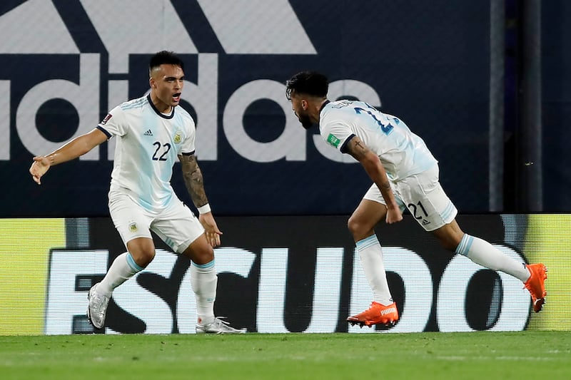 November 12, 2020. Argentina 1 (Gonzalez 41’) Paraguay 1 (A Romero pen 21’): Argentina recovered from a goal down but dropped their first points of the campaign. Messi saw a second-half goal disallowed by VAR for a foul early in move. Defender Nicolas Otamendi said: “In the first half we were a bit uncomfortable with the pressure but … we spent almost the entire second period in their half of the field. We got the goal but unfortunately it didn't stand." Getty