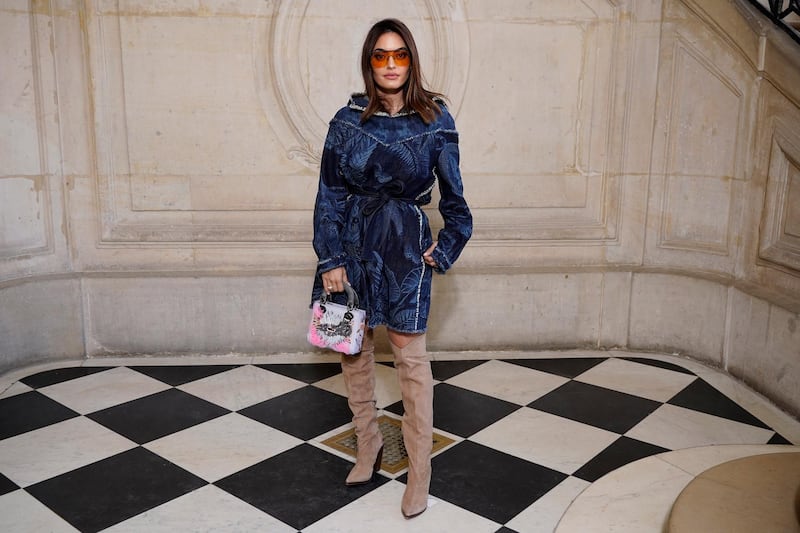 PARIS, FRANCE - JANUARY 20: Karen Wazen attends the Dior Haute Couture Spring/Summer 2020 show as part of Paris Fashion Week on January 20, 2020 in Paris, France. (Photo by Francois Durand/Getty Images for Dior)