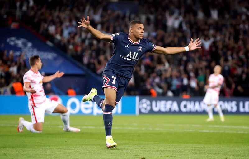 CF Kylian Mbappe (PSG) - Where would PSG be without Mbappe? Four points worse off, most likely, in their Champions League campaign. Earned a penalty, set up a goal and scored one in the 3-2 win against RB Leipzig, so he can be forgiven for blazing a late spot-kick over the bar. Reuters