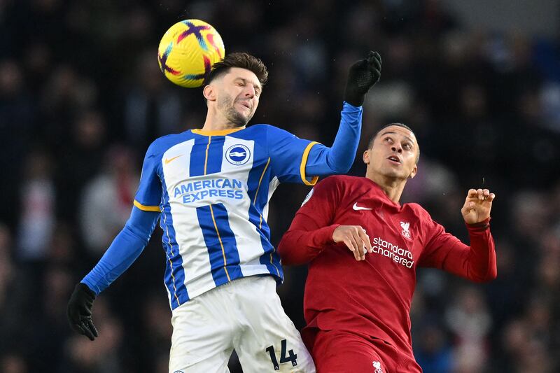 Adam Lallana 7 - Looked bright in the No 10 role and often glided past Liverpool defenders with quick movement. Rarely made a wrong decision. AFP