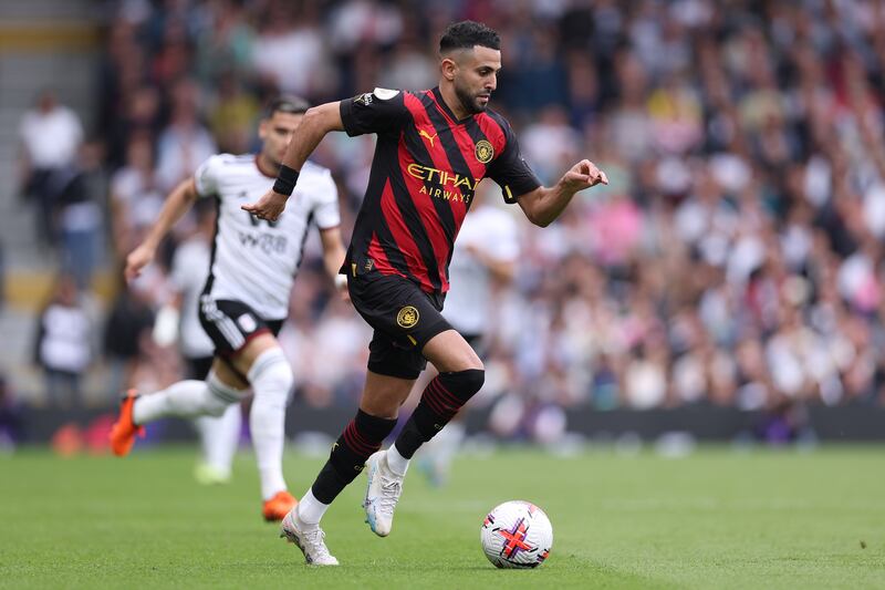 Riyad Mahrez - 6. Played Haaland through on goal with a lofted pass in the 26th minute. Did well to set up Gundogan with a reverse pass before the break. Getty