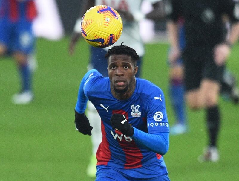 Wilfried Zaha - 6: Palace’s talisman threatened at times but was often left looking highly frustrated. Reuters