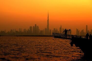 The Dubai skyline. The secondary property market in Dubai has recovered to pre-coronavirus levels. Getty Images