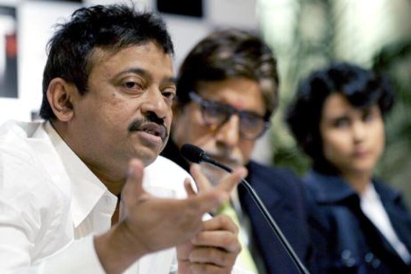 The Bollywood film director Ram Gopal Varma, left, has praised the latest Mission: Impossible film and simultaneously criticised Bollywood filmmaking. Manpreet Romana / AFP